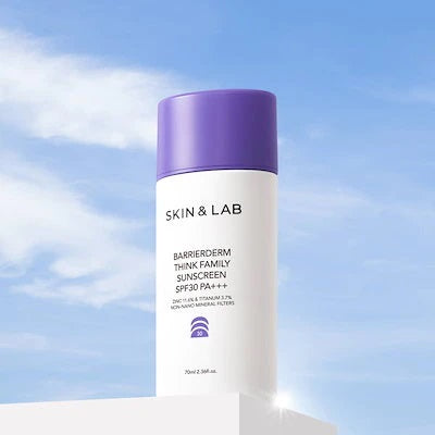 SKIN＆LAB バリアダーム ファミリーサンスクリーン 70ml / 3本セット