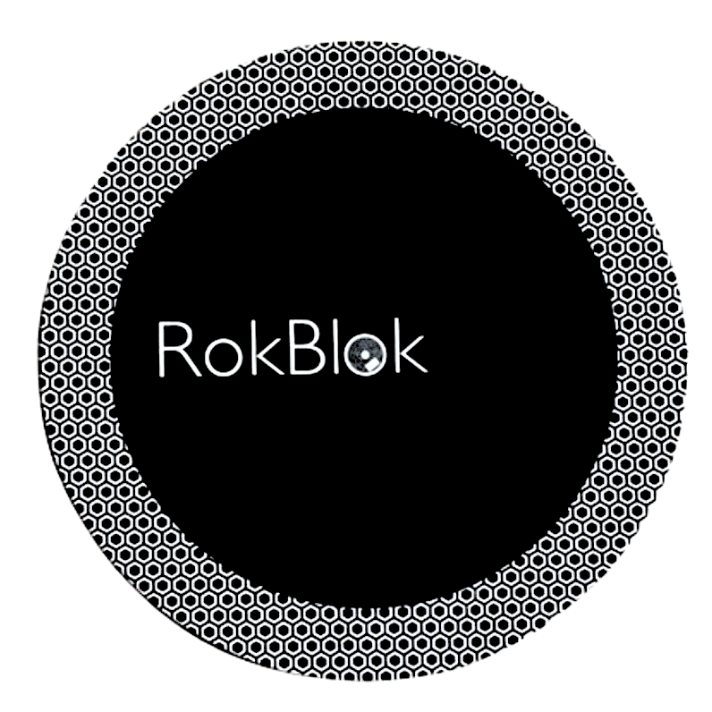 RokBlok 自走式 ポータブルレコードプレーヤー Bluetooth対応+Slipmat/2点セット